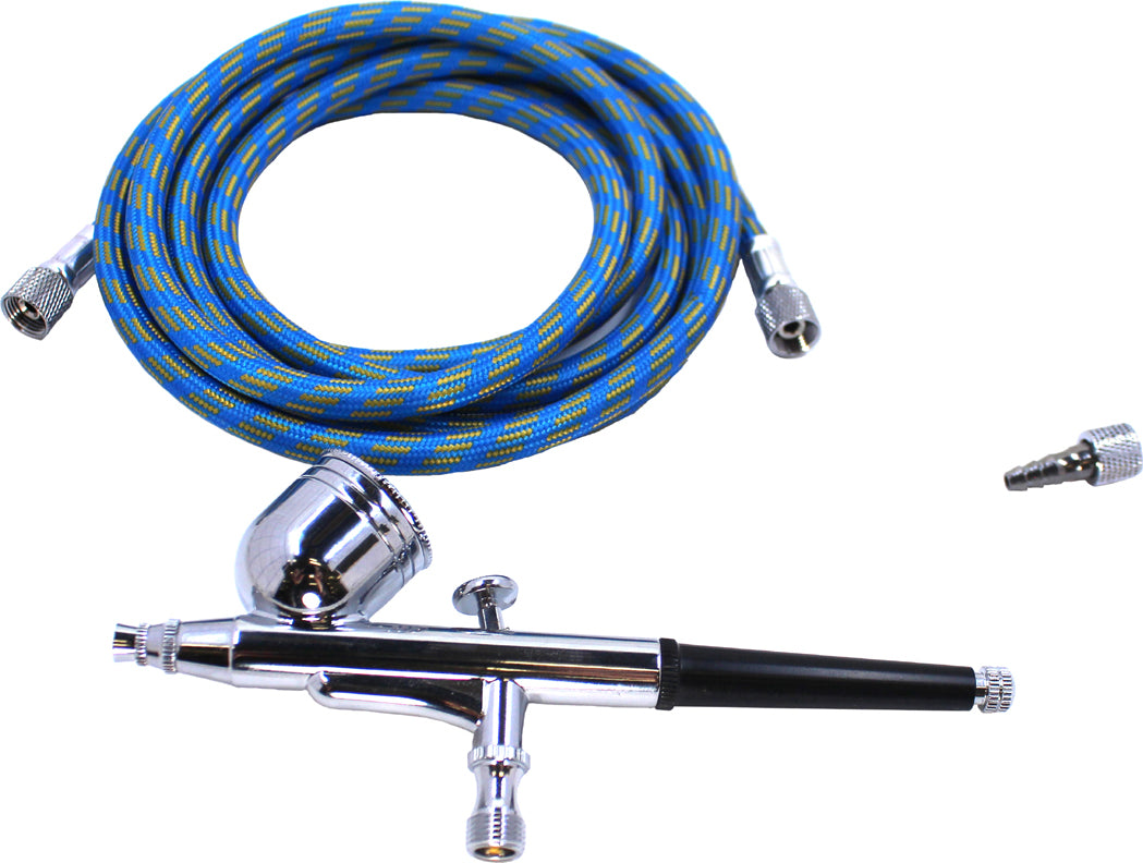 Dual Action Gravity Feed Airbrush & Compressor Combo